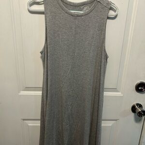 Sleeveless Gray Dress
